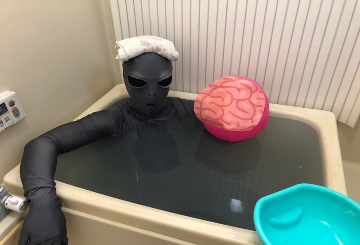 お風呂も一緒に入りましょう。