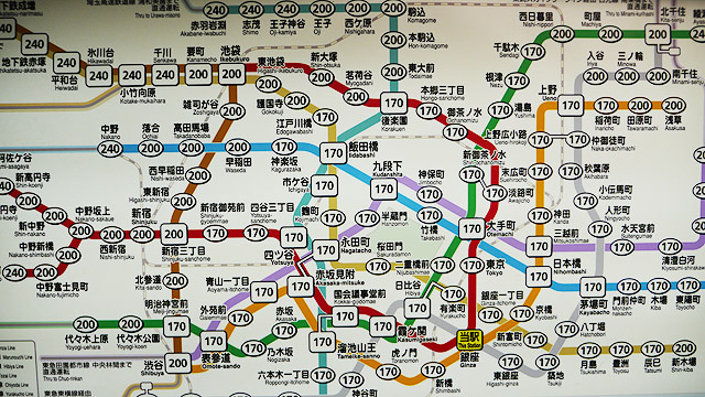 東京では実は電車より歩いた方がはやい説